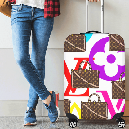 Monogram Multicolor Luxury Luggage Cover 22"-25"
