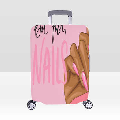 But First Nails Luggage Cover 22'-25"