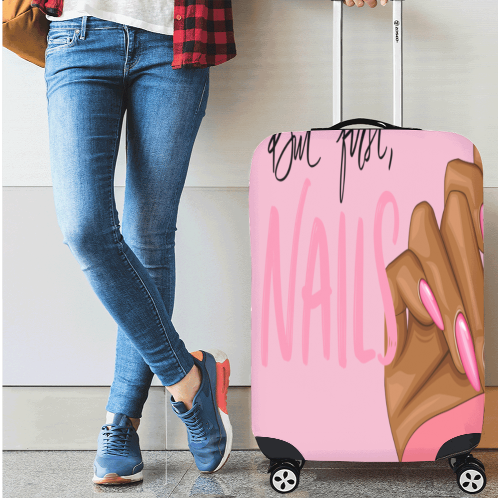 But First Nails Luggage Cover 22'-25"