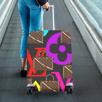Monogram Multicolor Luxury Luggage Cover 22"-25"