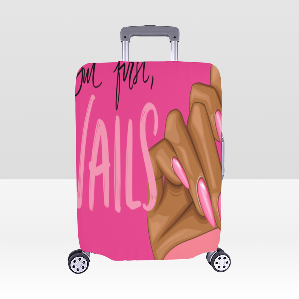 But First Nails Luggage Cover 22'-25"