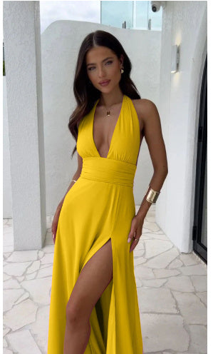 Sexy Seraphina Halter Dress