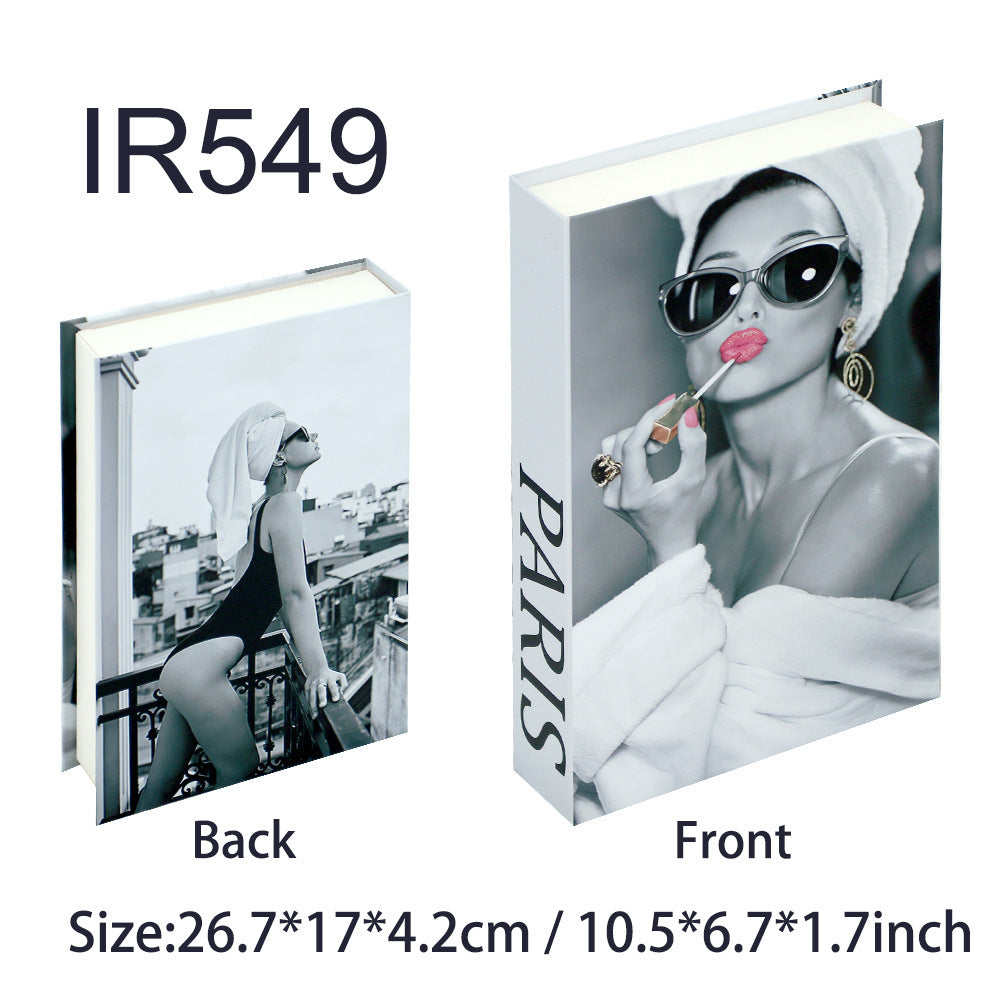 Fashion Decorative Prop Books – Simple Style Magazine Ornaments for Home or Office