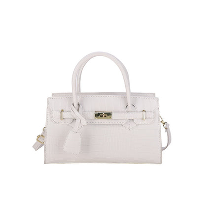 Crocodile Pattern Kelly Handbag – Fashion Luxury for Modern Women