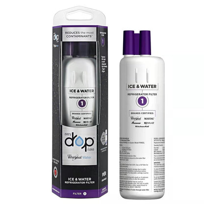 EDR1RXD1 Refrigerator Water Filter – Replacement Filter Element for Clean, Fresh-Tasting Water