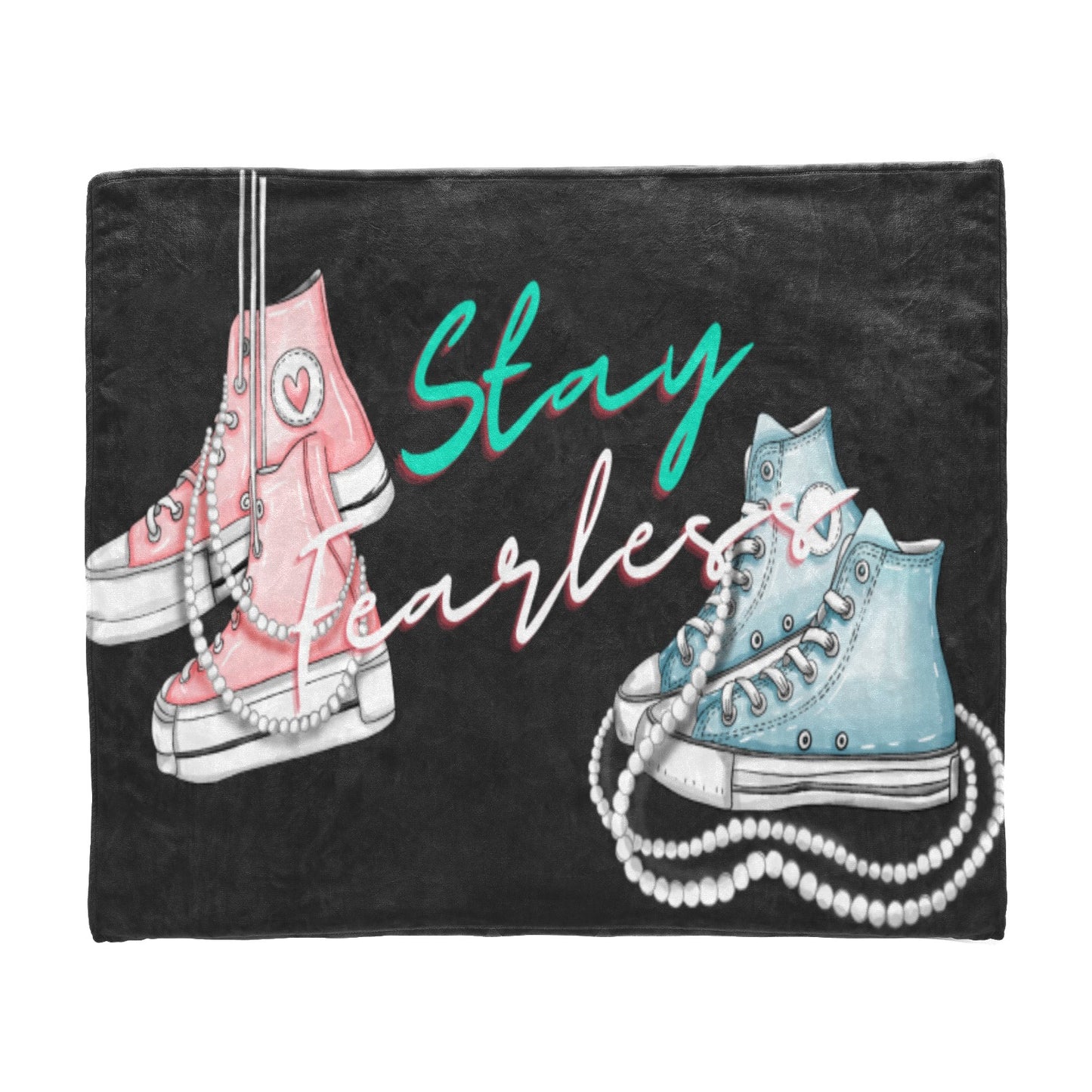 Ultrasoft Stay Fearless Microfleece Blanket 60" x 50"