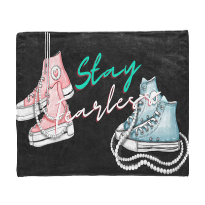Ultrasoft Stay Fearless Microfleece Blanket 60" x 50"