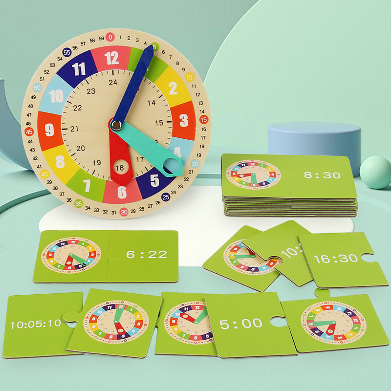 TimeTrek – Three-Needle Learning Clock for Kids