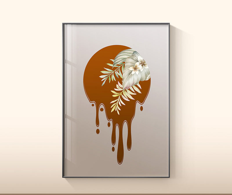 Botanical Canvas Wall Art – Plant Leaf Prints for Home Décor