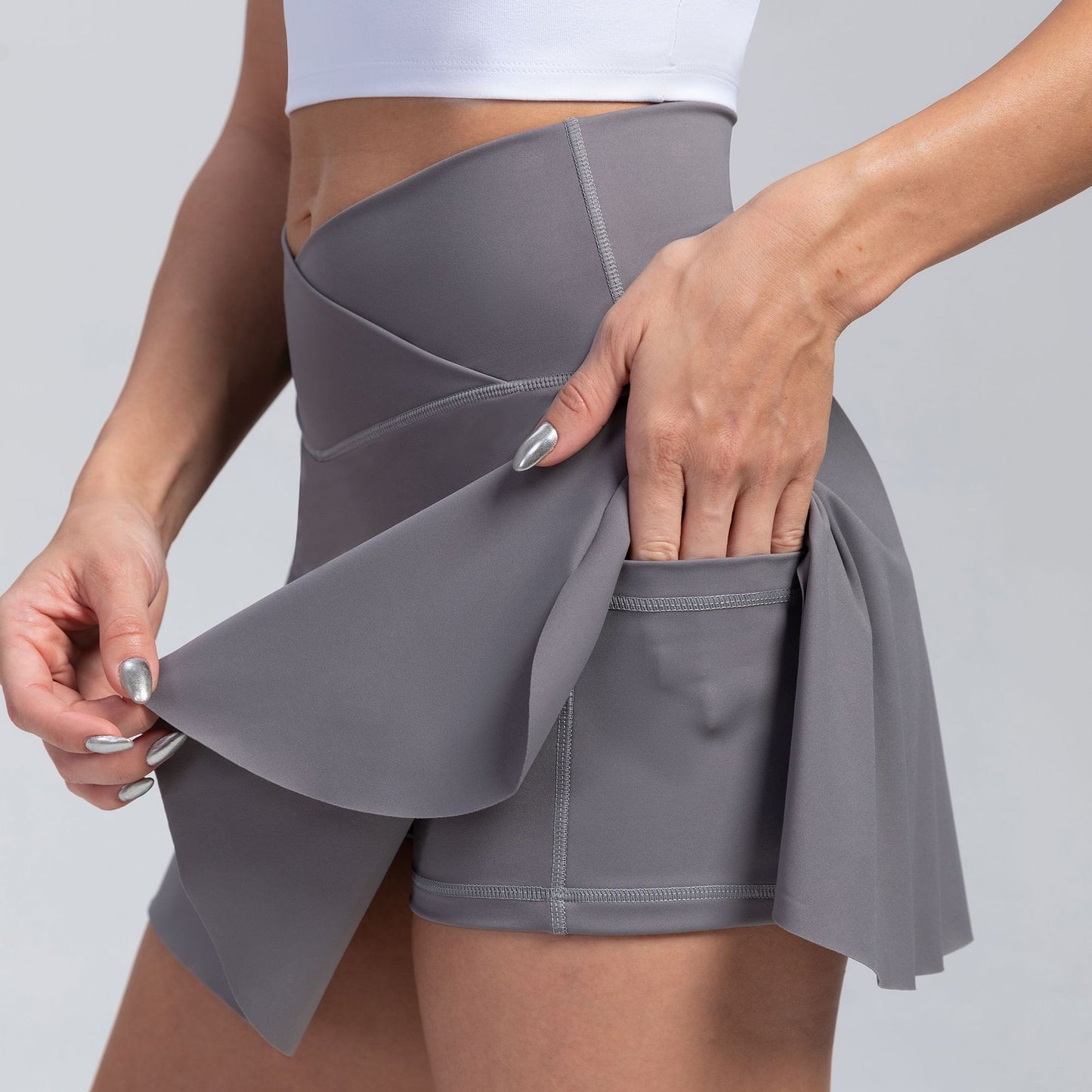 High-Waist Yoga Shorts – Stretchy, Breathable & Tummy Control Workout Shorts for Women