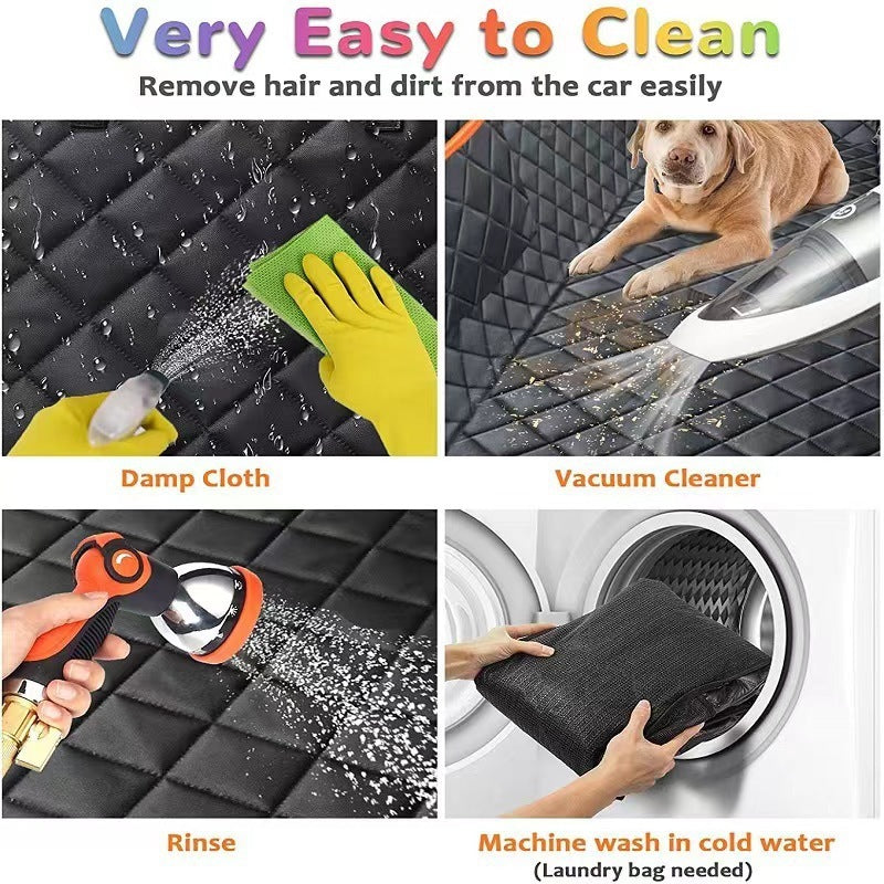 Water And Dirt Resistant Pet Car Mat