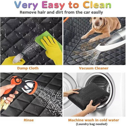 Water And Dirt Resistant Pet Car Mat