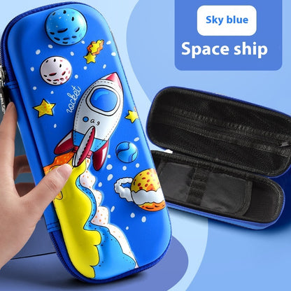 3D Leather Pencil Cases – Stylish Stationery Storage Boxes