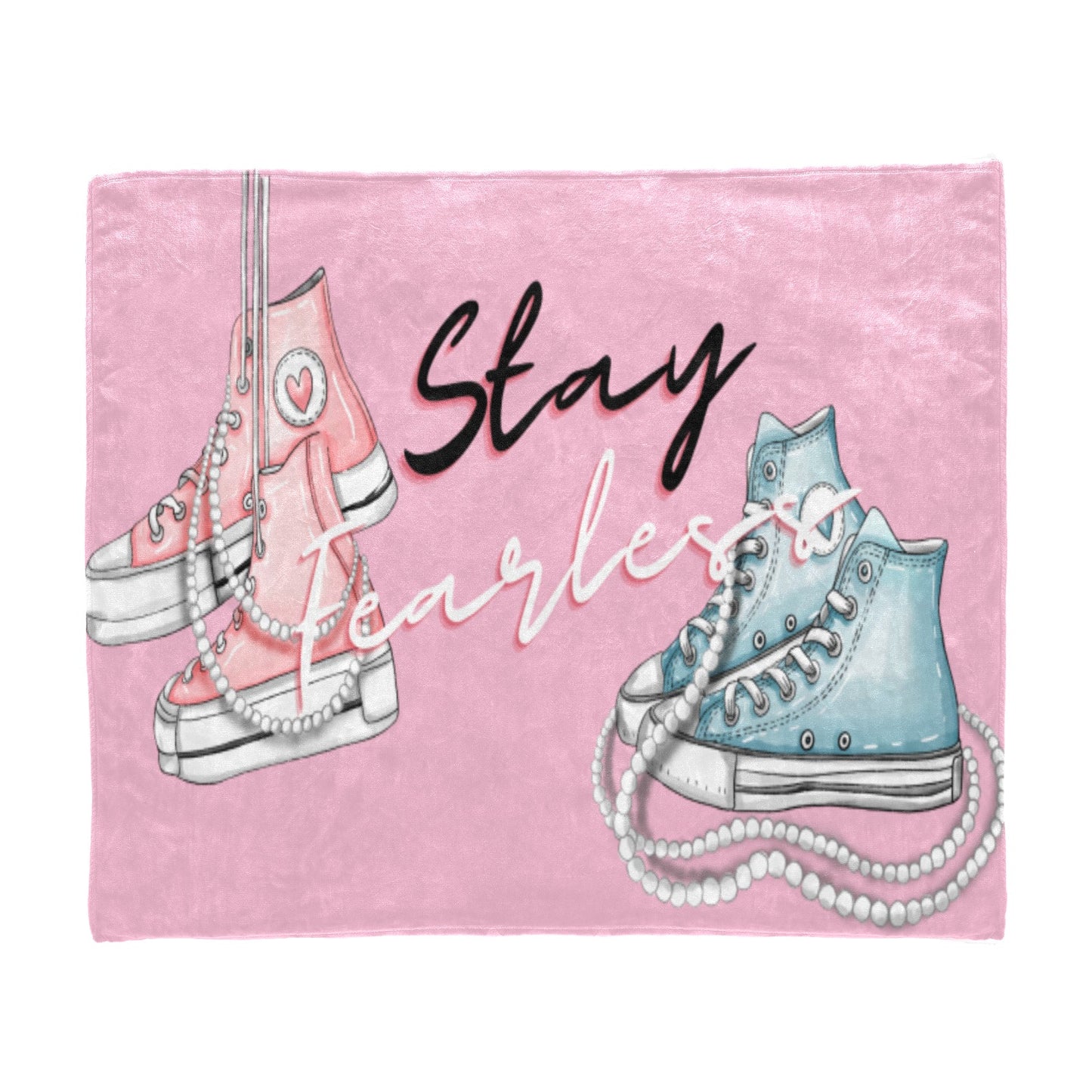 Ultrasoft Stay Fearless Microfleece Blanket 60" x 50"
