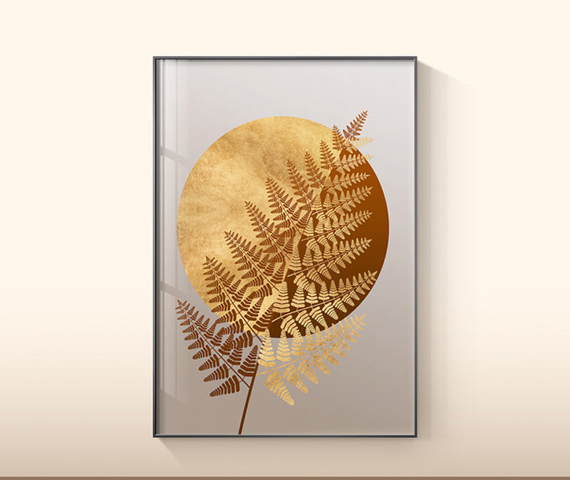 Botanical Canvas Wall Art – Plant Leaf Prints for Home Décor