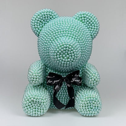 Pearl Foam Bear Decor
