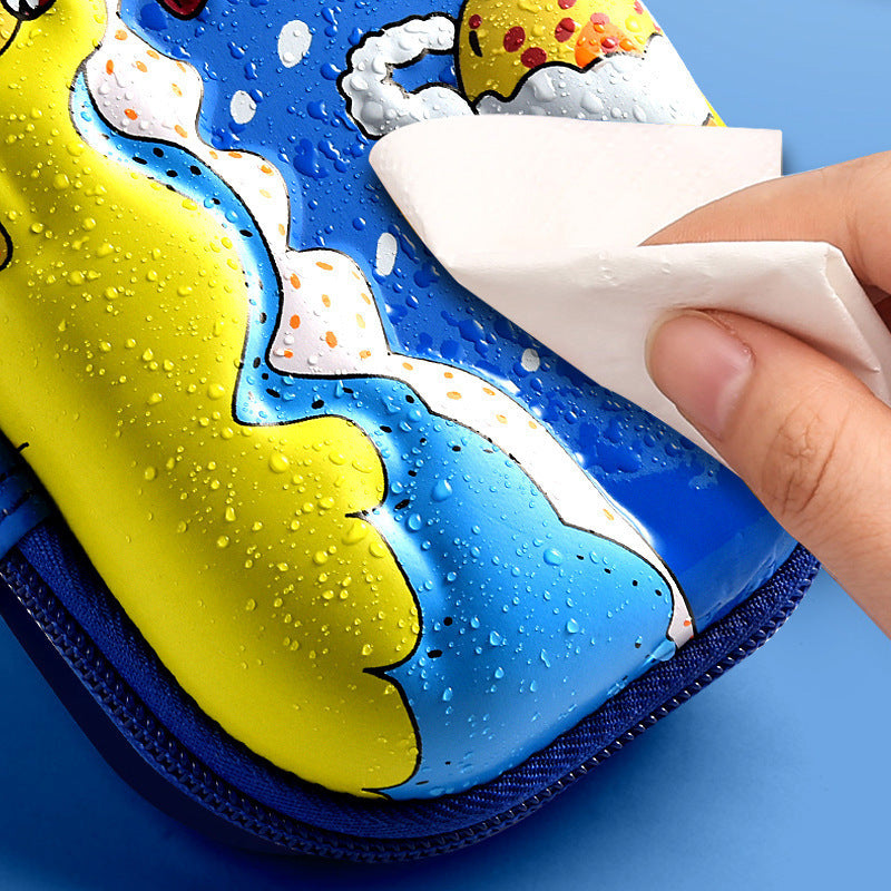 3D Leather Pencil Cases – Stylish Stationery Storage Boxes